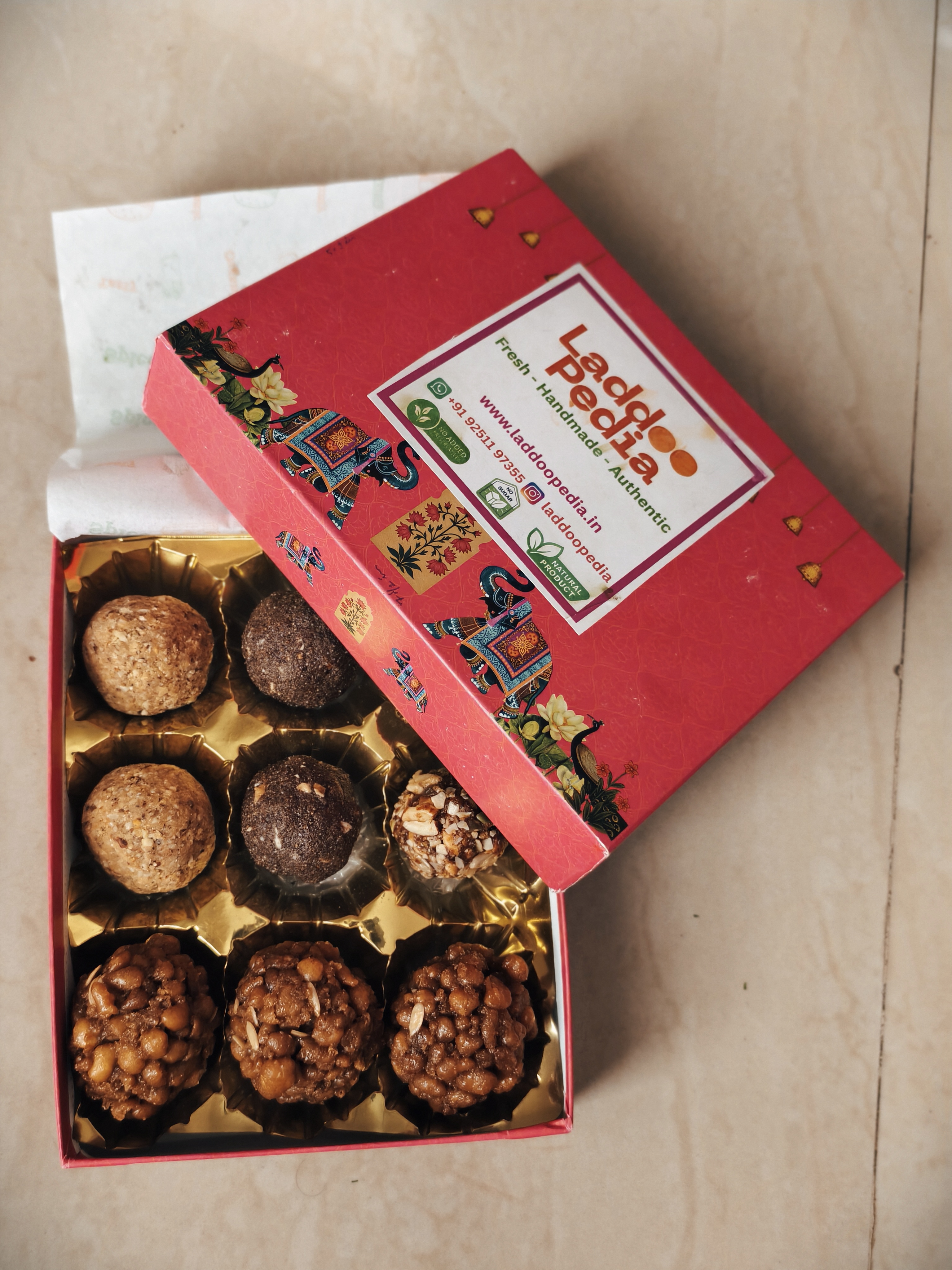 Assorted Laddu Box