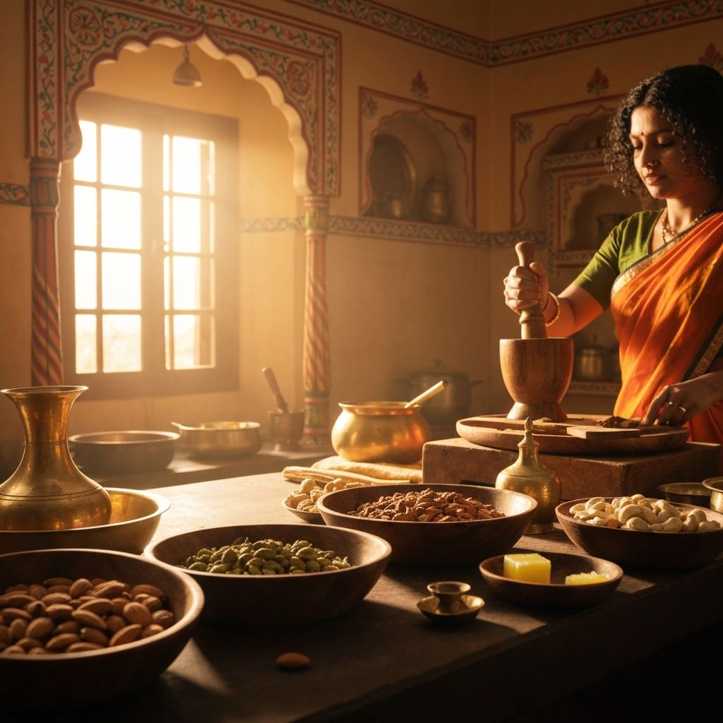 Traditional sweet making