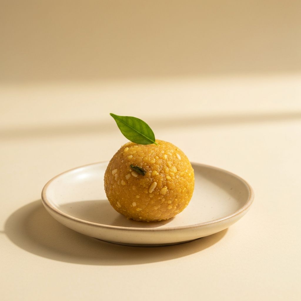 Sugar-Free Besan Laddoo